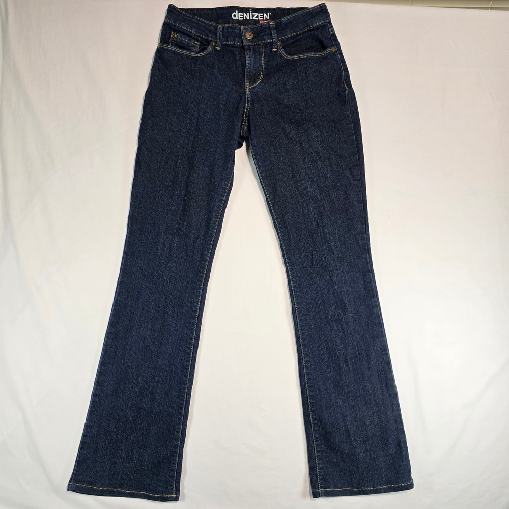 Denizen‎ from Levi's Modern Boot Cut Jeans Dark Indigo Blue Size 4L Long 4 Long